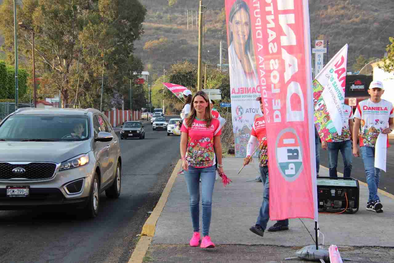 "La mejor encuesta está en las calles": Daniela De Los Santos "La mejor encuesta está en las calles": Daniela De Los Santos
