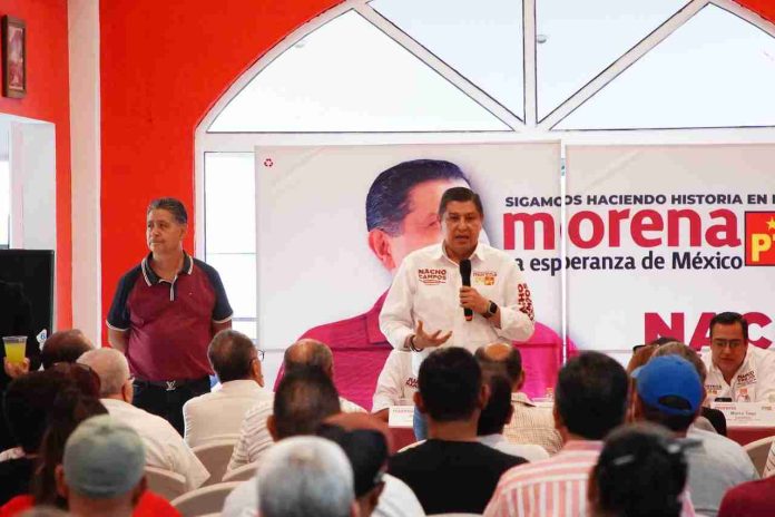 Por amor a Uruapan, el voto es por Morena: Nacho Campos
