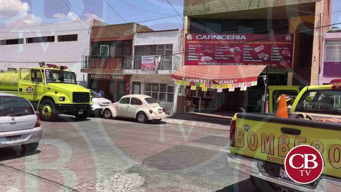 Reportan flamazo en panadería de Morelia