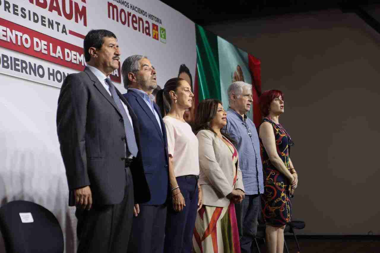 CLAUDIA SHEINBAUM PRESENTA EL EJE: “GOBIERNO HONESTO Y COMBATE A LA CORRUPCIÓN” CLAUDIA SHEINBAUM PRESENTA EL EJE: “GOBIERNO HONESTO Y COMBATE A LA CORRUPCIÓN”