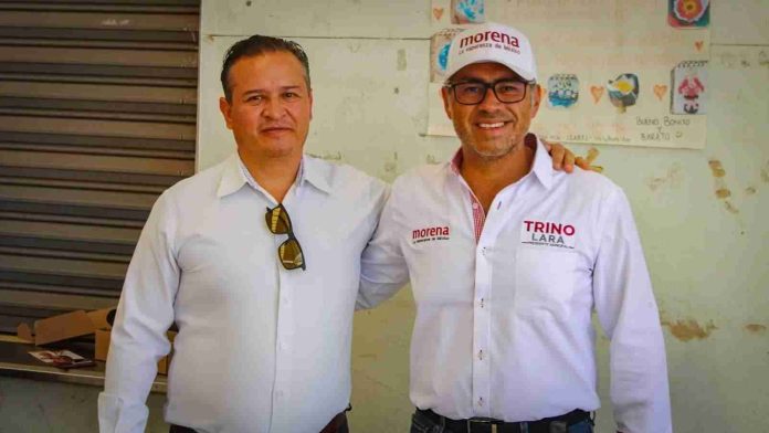 Trino Lara, se reúne con locatarios y recorre los Mercados Emiliano Zapata y Villa para refrendar su apoyo a los comerciantes del municipio