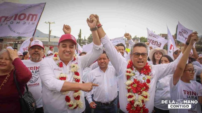 Éxito rotundo en el cierre de campaña de Trino Lara