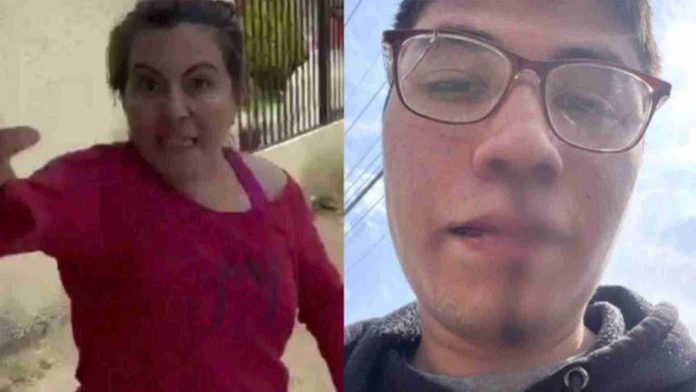 Mujer golpea a repartidor de comida en Pachuca