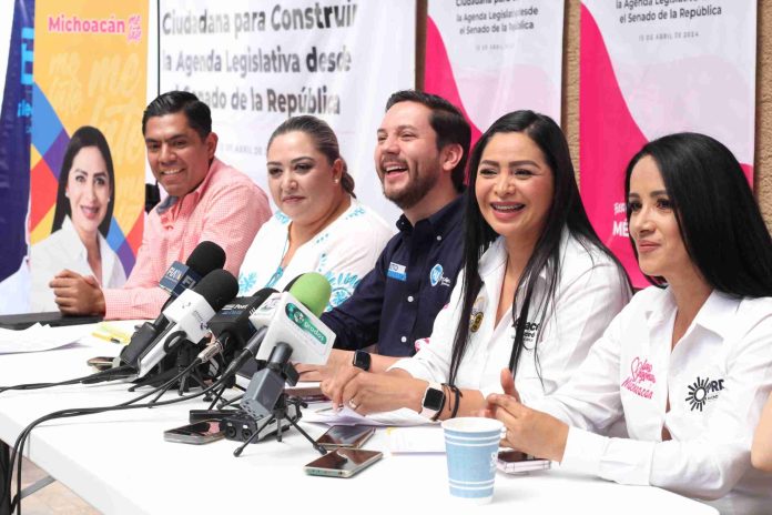 Araceli Saucedo presentó su agenda legislativa: Medio ambiente, migración, salud, mujeres, educación y campo rumbo al Senado de la república