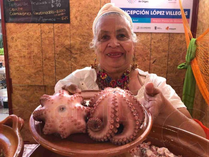 Rica comida de la costa a la ciudad, en manos de la maestra cocinera Concepción López