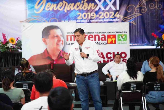 Los jóvenes tienen voz en el proyecto de Morena: Nacho Campos