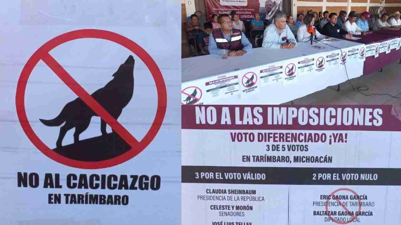 Rechazan morenistas de Tarímbaro ‘neocacicazgo’ de hermanos Gaona Rechazan morenistas de Tarímbaro ‘neocacicazgo’ de hermanos Gaona