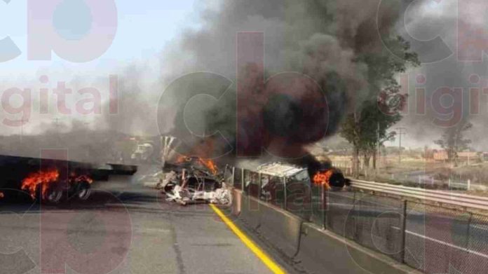 Brutal choque deja al menos 6 heridos en la de Occidente