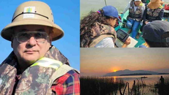 8.5 metros, el total de profundidad del Lago de Pátzcuaro, afirma experto