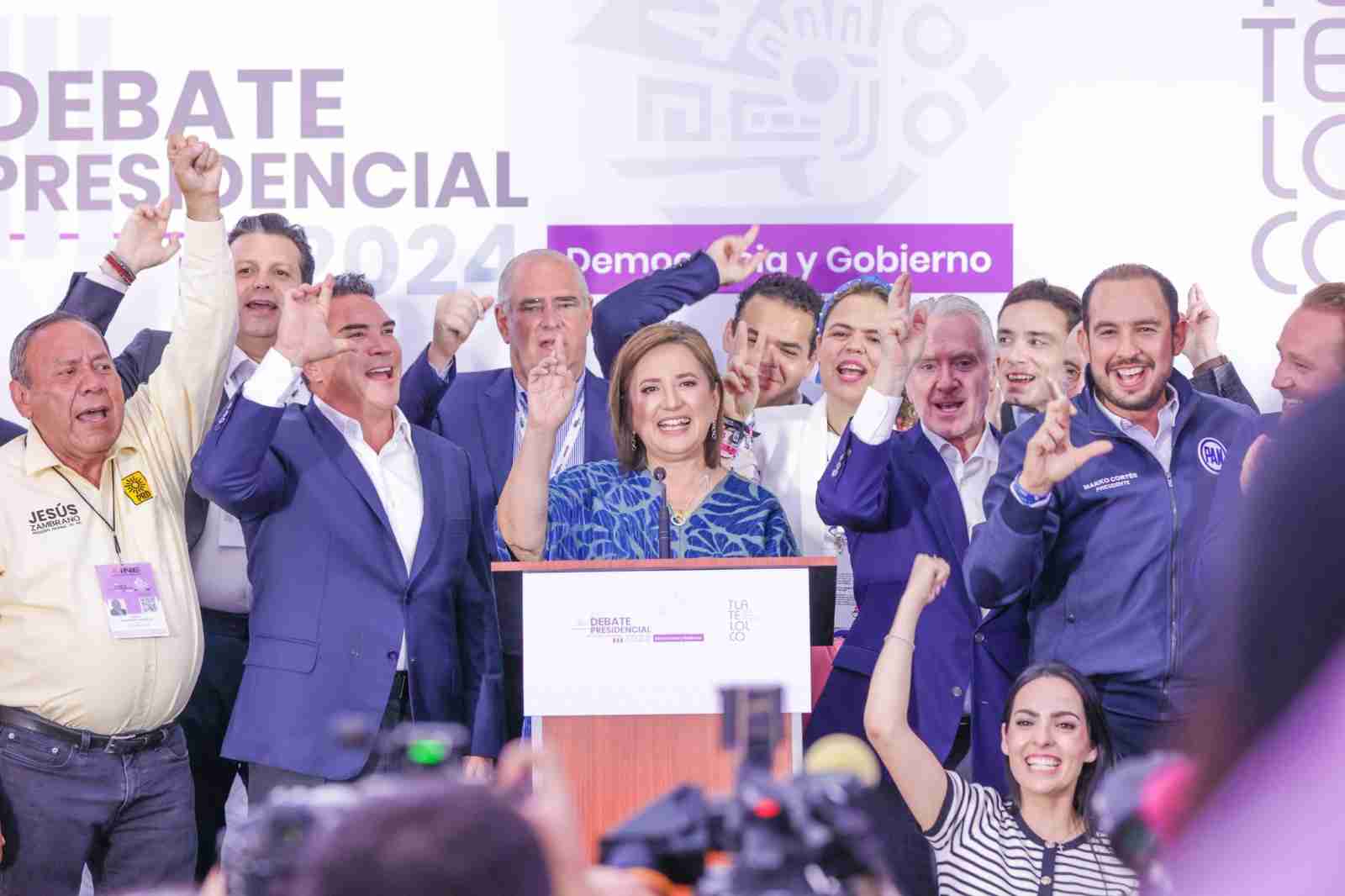 Tendrán una Presidenta con carácter para enfrentar a los delincuentes: Gálvez Tendrán una Presidenta con carácter para enfrentar a los delincuentes: Gálvez