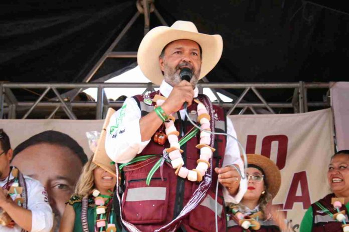 Con el apoyo de Cuanajo, se avecina el triunfo de Julio Arreola, a la presidencia municipal
