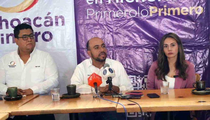 Suma Alfonso nuevos apoyos; el partido “Michoacán Primero”, anuncia adhesión