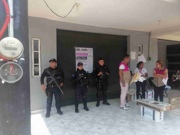 Concluye sin incidentes custodia y entrega de paquetes electorales: SSP