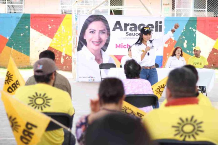 Con la decisión puesta en el voto, las mujeres van con la fuerza y el corazón por México: Araceli Saucedo