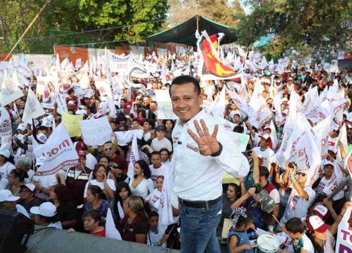 Torres Piña reunió a más de 30 mil morelianos en cierres de campaña