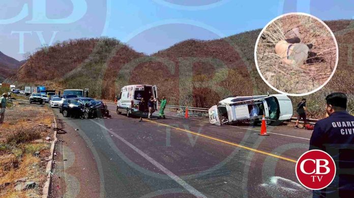 #Video: Brutal choque de camionetas deja una pareja muerta
