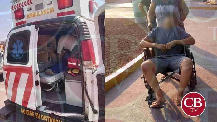 Se dispara con una escopeta en las costilla por accidente