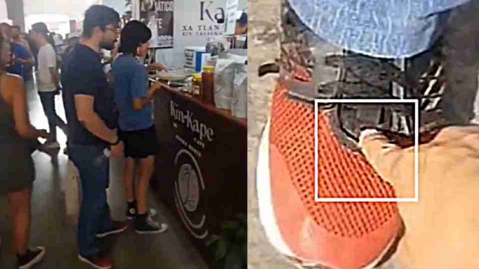 #Video: Maestro detenido por grabar debajo de faldas en feria de Puebla