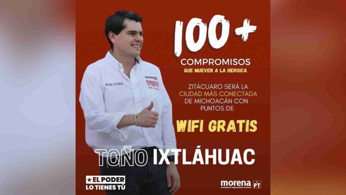 Ixtláhuac adeuda pensión alimenticia y así busca la reelección en Zitácuaro