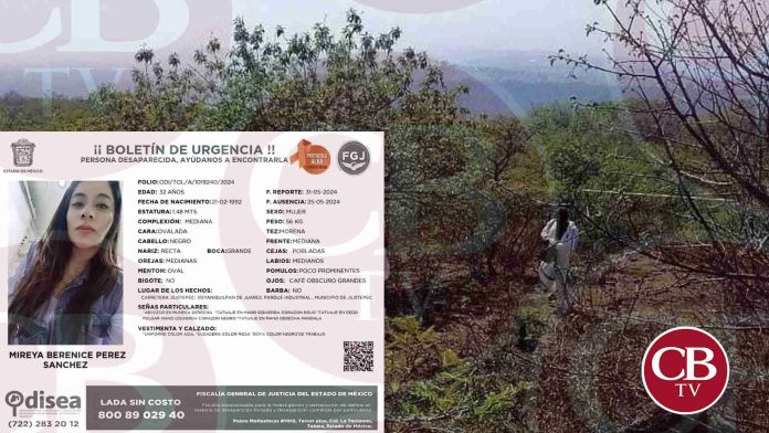 Fémina putrefacta en Huacana podría ser la joven mexiquense desaparecida