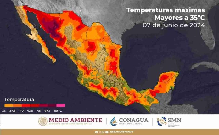 Michoacán, entre alto calor y escasos chubascos
