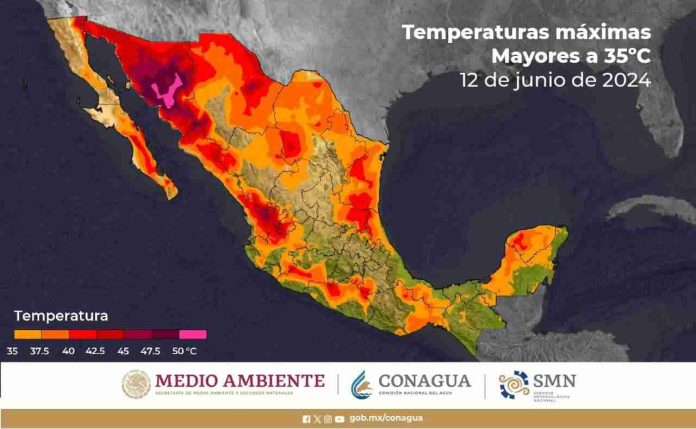 Temperaturas de 40 a 45 grados con posibilidad de chubascos en Michoacán
