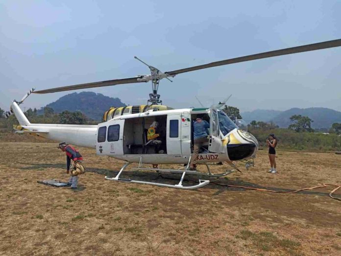 Solicita Bedolla a Sedena aplicar Plan DN-III-E para apagar incendio forestal en Uruapan
