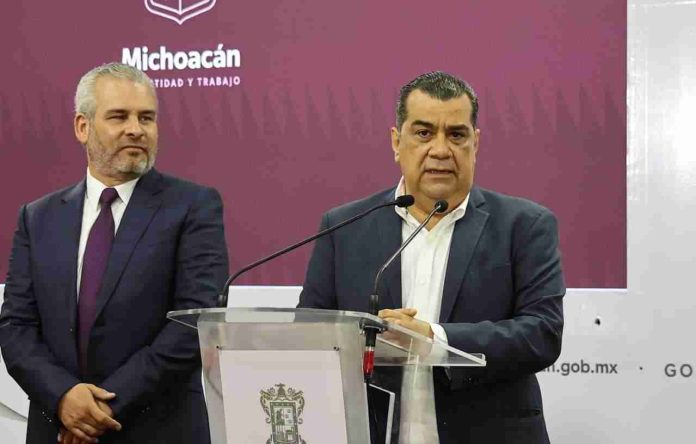 Se mantiene operatividad de la Guardia Civil; intereses externos de 40 policías paristas: Bedolla