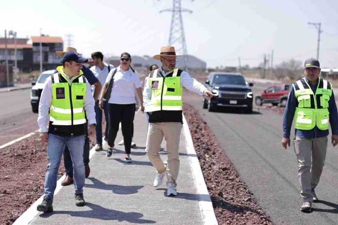 Avenida Martí Mercado, al 90 % de construcción en La Piedad
