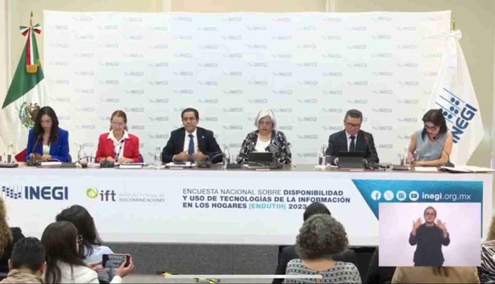 97 millones de personas en México usan el internet señaló el INEGI