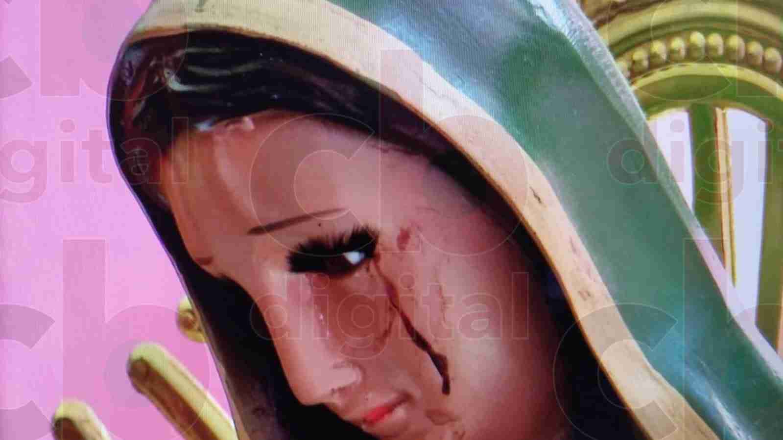 Aseguran feligreses que Virgen lloró nuevamente en Colonia Obrera Aseguran feligreses que Virgen lloró nuevamente en Colonia Obrera