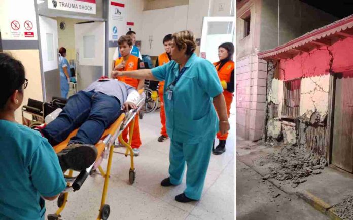 Sismo de 7 grados despierta violentamente a los peruanos