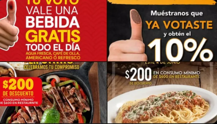 Estas EMPRESAS te REGALAN cosas por solo POR IR A VOTAR HOY!!