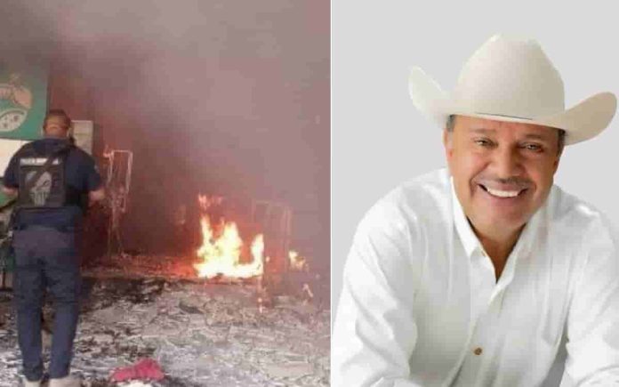 Lanzan explosivo a negocio de alcalde electo en Tarimoro, Guanajuato; dos muertos