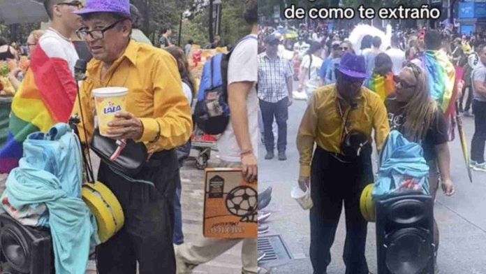 Agreden a señor que cantó sobre l3sb1anas en marcha LGBTQ 