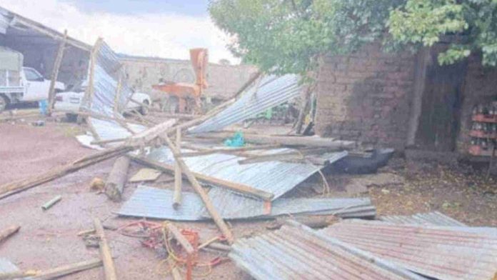 Tornado sorprende en Hidalgo