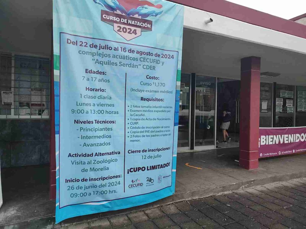 La temporada de inscripciones a diferentes Cursos de Verano en la ciudad de Morelia ha comenzado, desde cursos deportivos, hasta cursos artísticos.