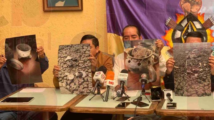 Comuneros de Jarácuaro solicitan al INAH acompañamiento en descubrimientos de vestigios arqueológicos