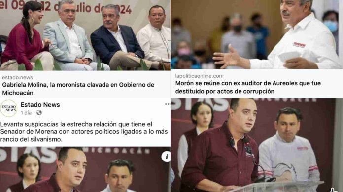 Con medios falsos y pautas, pretenden desprestigiar al senador electo, Raúl Morón