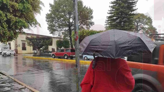 Se pronostican lluvias durante todo el fin de semana en la ciudad de Morelia