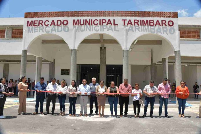 Entrega Gobierno de Tarímbaro Mercado Municipal