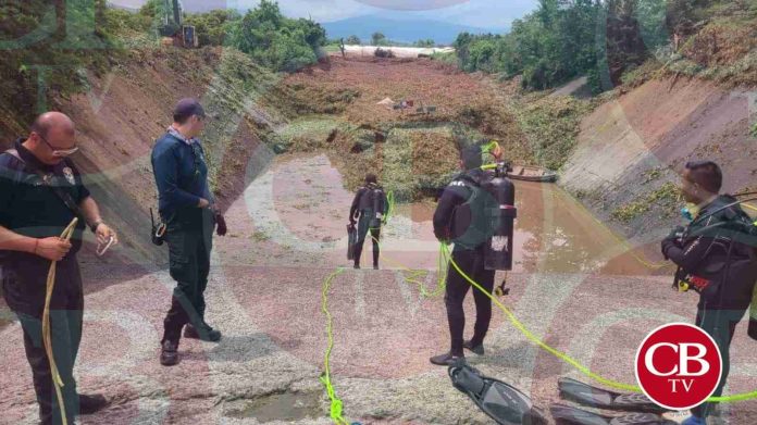 #Video: Graban a joven arrastrado por las aguas de una presa en Tangancícuaro