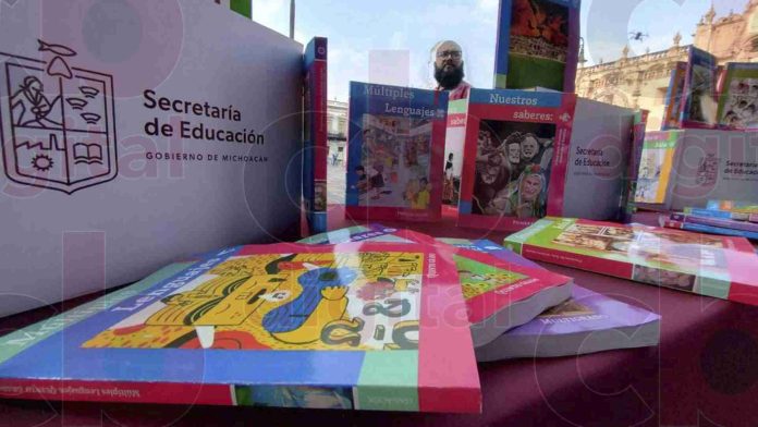 Más de 6 millones de libros escolares se entregarán en Michoacán