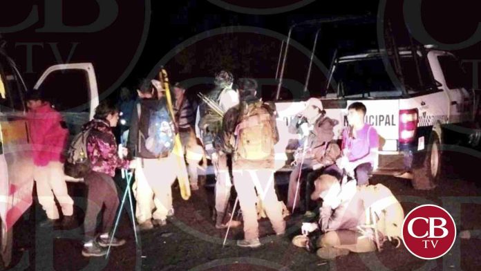 Regresan a casa los 14 excursionistas extraviados en el Paricutín