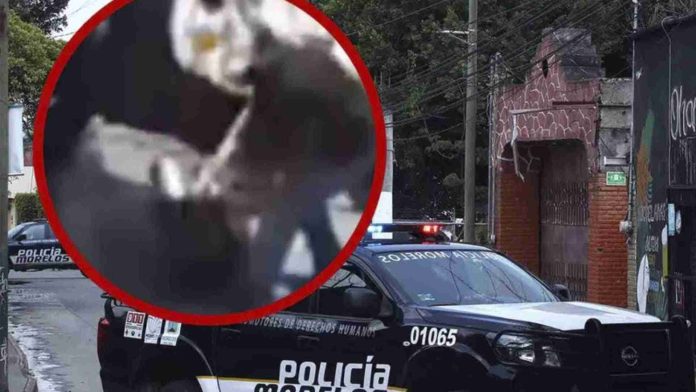 Madre se aferra a su hijo y evita que sea robado en Morelos