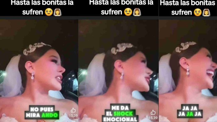 #VIDEO: Novia plantada en el altar encuentra consuelo en tacos y amistad