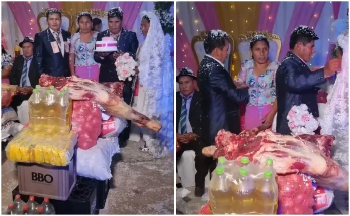 Insólito regalo de bodas se vuelve viral