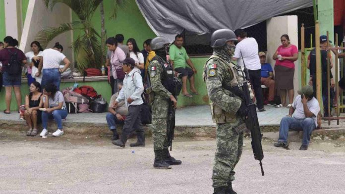 Militares matan a seis migrantes en Chiapas