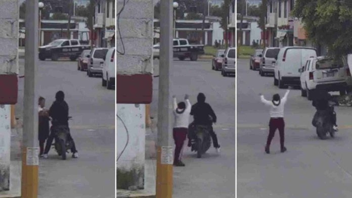 Policía de Edomex huyen e ignoran asalto a mujer