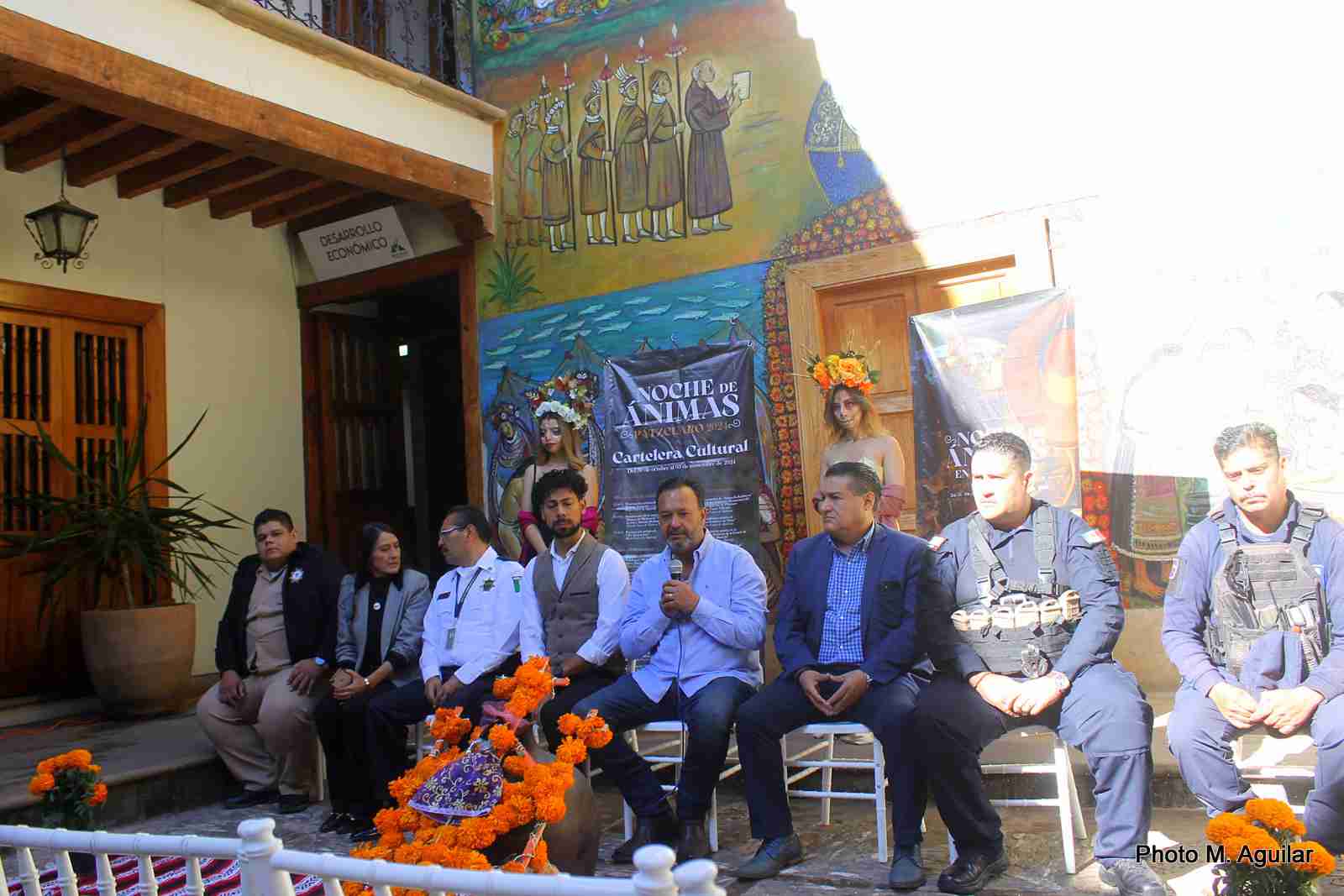 ''Listo Pátzcuaro y sus comunidades para la Noche de Ánimas 2024'': Julio Arreola ''Listo Pátzcuaro y sus comunidades para la Noche de Ánimas 2024'': Julio Arreola